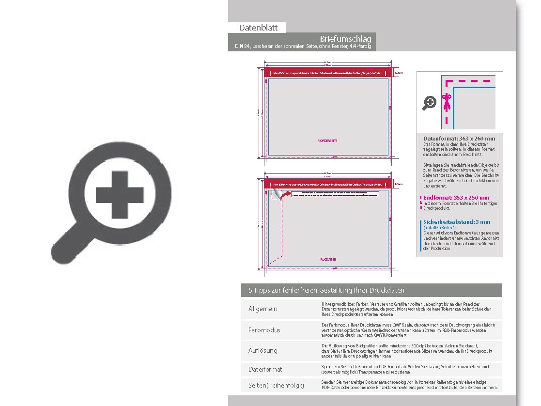 Product Bild briefumschlag_din_b4_(lasche_an_der_schmalen_seite)__haftklebend_ohne_fenster__beidseitig_4_4_farbig_bedruckt