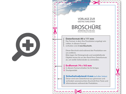 Product Bild brosch__re_mit_ring__sen__endformat_din_a7__84-seitig